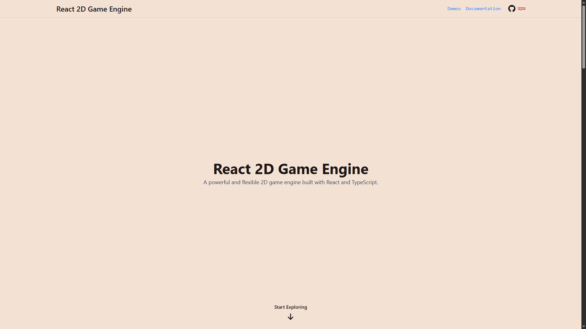 React 2D Game Engine ~ Yefee, Yavuz Efe